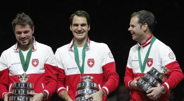 Re Roger nella storia, la Svizzera di Federer ​conquista la sua prima Coppa Davis