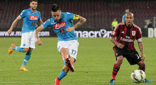 Napoli-Milan 3-0, riaperta la corsa Champions