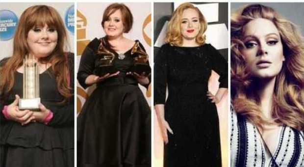 La metamorfosi di Adele: meno 30 kg in un anno. "Ecco come ho fatto. Ho una dieta segreta..."