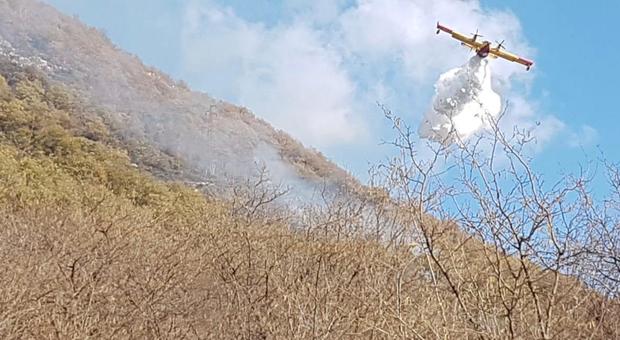 Incendi in Campania, la Protezione civile: «Assistiamo a un incremento anomalo»