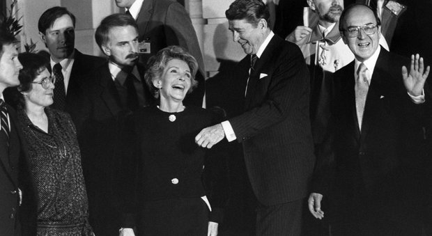 Nancy Reagan, quando disse al Messaggero: «Ora il mondo è in pace»