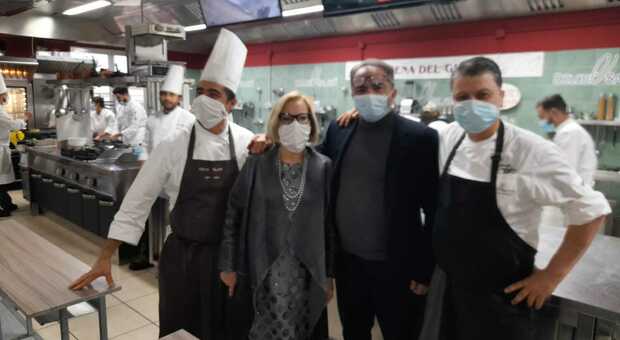 L'assessore regionale Filippelli inaugura il corso di chef di «Dolce e Salato»