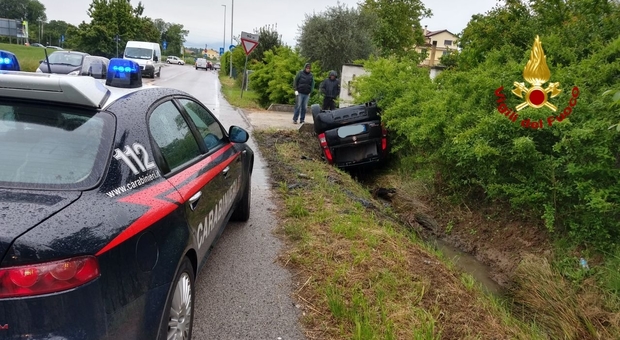 L'incidente di questa mattina a Vicenza