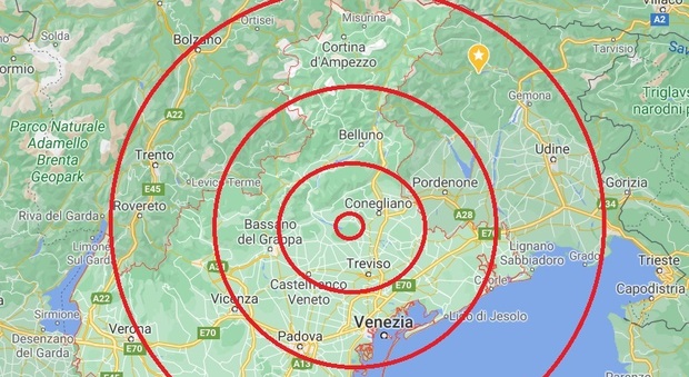 Terremoti, le zone a rischio sismico in Veneto: 11 comuni "osservati speciali" in provincia di Treviso e Belluno