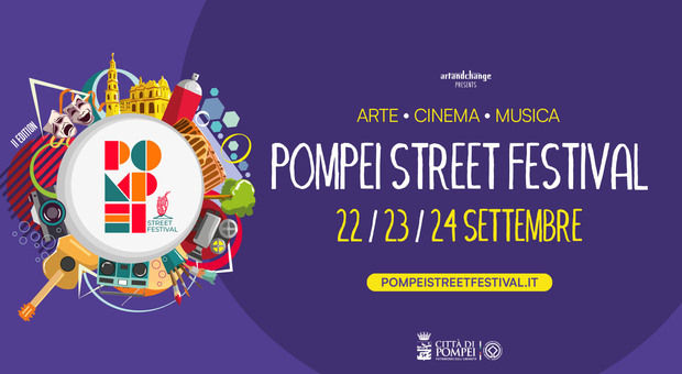 Pompei Street Festival, tre giorni dedicati allo sviluppo territoriale