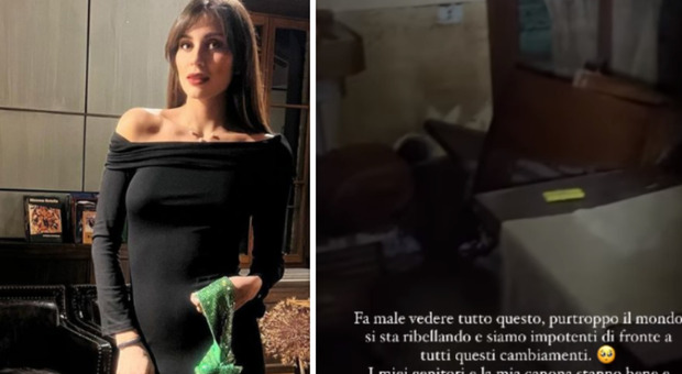 Maltempo in Toscana, l'ex miss Italia Rachele Risaliti mostra la casa distrutta: «Perse tante cose care»