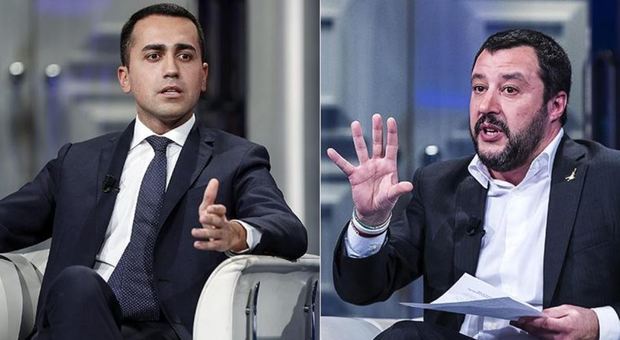 Salvini: «Se Di Maio dice io premier o niente sbaglia. Senza FI arrivederci». La replica: conta la volontà del popolo, M5S al 32%, Lega al 17