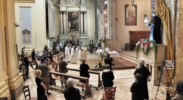 Messa a Sant'Agostino (Archivio)