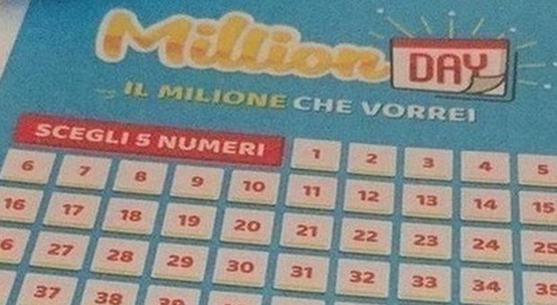 Million Day, i numeri vincenti di martedì 28 gennaio 2020