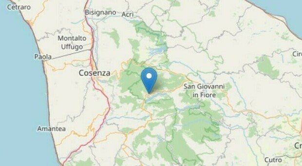 Terremoto in Calabria, scossa 2.9 avvertita a Cosenza e in gran parte della regione
