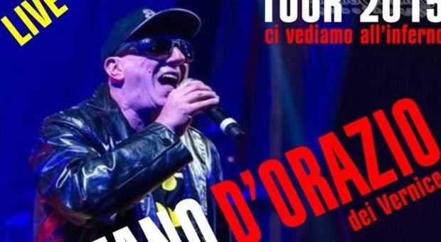 Planet Roma, Stefano d'Orazio dei Vernice in concerto con “Non posso stare senza te”