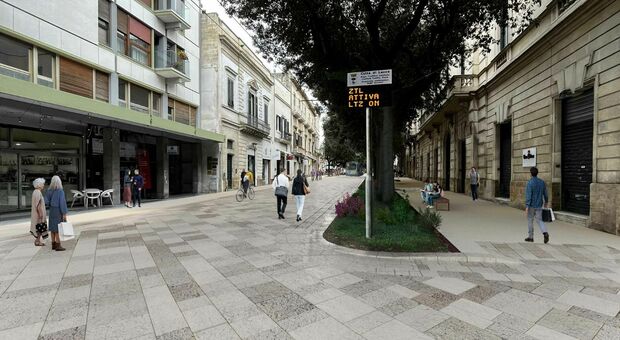 Lecce, via XXV luglio vietata alle auto dal 2026: il progetto. Pubblicato il bando per i lavori