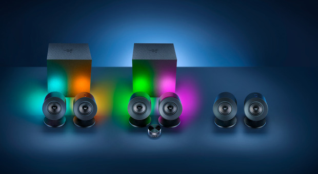 Razer speaker gaming, esperienza audio avanzata e coinvolgente