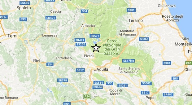 Terremoto, forte scossa poco fa a L'Aquila: "Magnitudo 3.9"