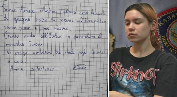  Amina in carcere in Kazakistan da 3 mesi, accusata di traffico di droga. La madre della 18enne pugliese: «Ha tentato il suicidio» 