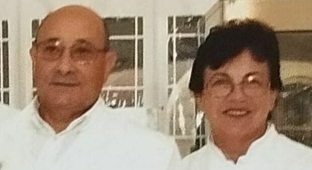 Graziano Leonardi con la moglie Irma