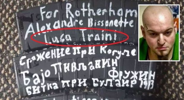 Strage Nuova Zelanda, sul mitra del killer una dedica a Luca Traini