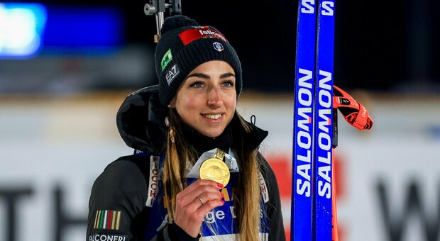 Biathlon, Vittozzi vince l'oro nell'individuale: «Sono orgogliosa di me stessa»