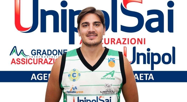 Il capitano del Basket Serapo Stefano Marrocco