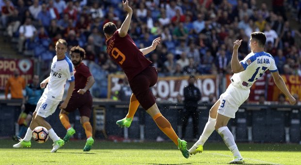 La Roma frena la sua corsa: con l'Atalanta è solo 1-1