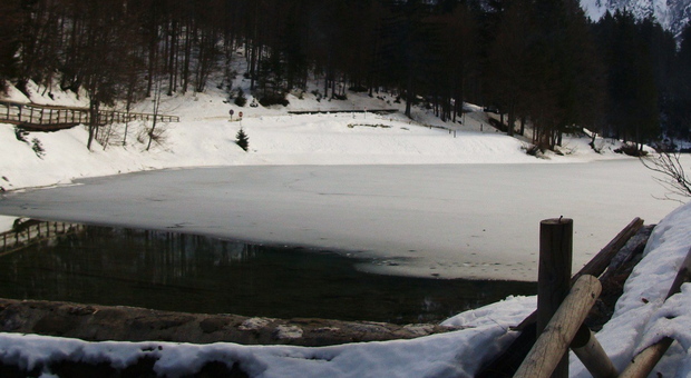 lago di fusine, foto di repertorio