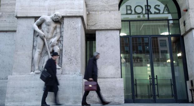La sede della Borsa a Milano