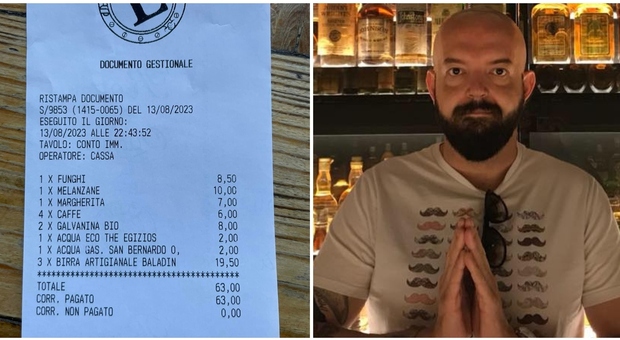 Scontro sugli scontrini, clienti contro il ristorante: «Tre pizze a 60 euro». Il titolare risponde: «Maleducati, pagato 8 euro a testa»