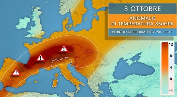 Caldo anomalo su Italia ed Europa, picchi temperatura fino a 36 gradi con la bolla africana. Le previsioni