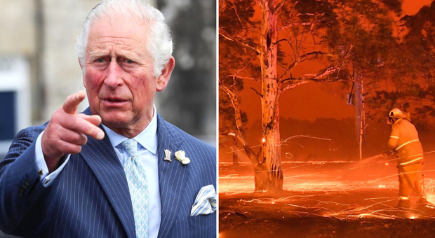 Principe Carlo, donazione milionaria per le vittime degli incendi in Australia