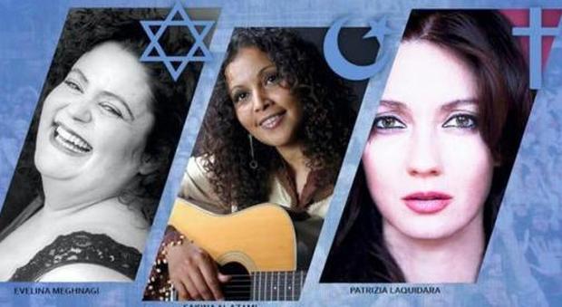 Tre grandi cantanti per tre religioni: al teatro Verdi concerto per la pace