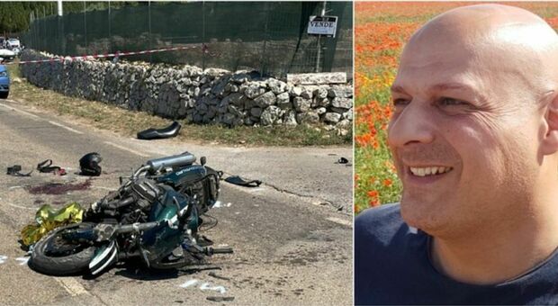 Scontro tra auto e moto, Claudio muore a 44 anni. L'incidente in Puglia su una strada 'maledetta'
