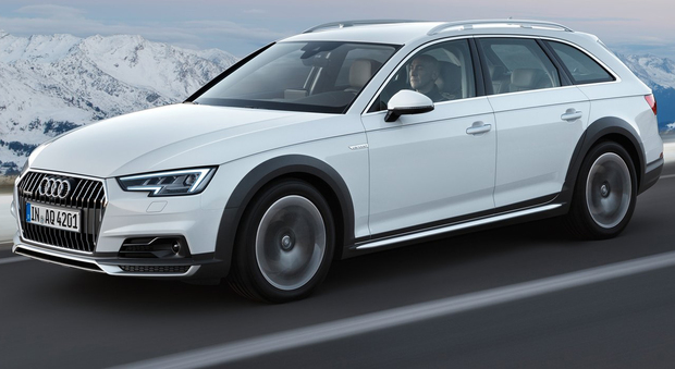 La Audi A4 wagon allroad arriverà sul mercato a giugno inizialmente con due motori diesel V6 3.0 da 218 cv e 272 cv abbinati rispettivamente al cambio S Tronic e Tiptronic