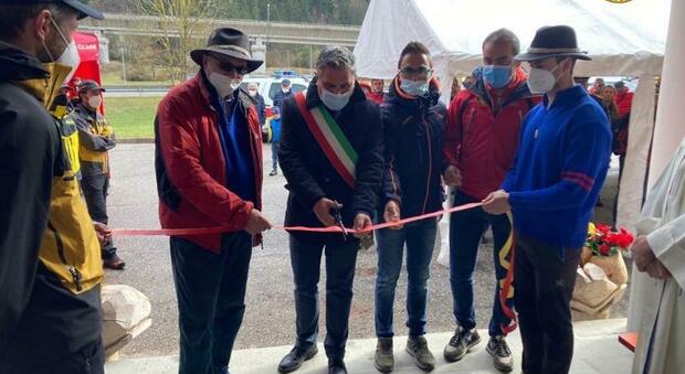 Soccorso Alpino, inaugurata la nuova stazione di Cave del Predil: 180 mq ristrutturati in un mese