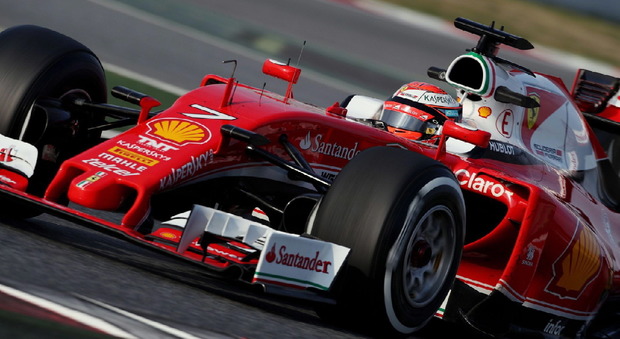 Kimi Raikkonen su Ferrari SF16-H