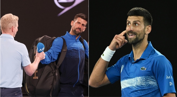 Djokovic furioso agli Australian Open, esce dal campo senza fare l’intervista: «Pretendo le scuse»