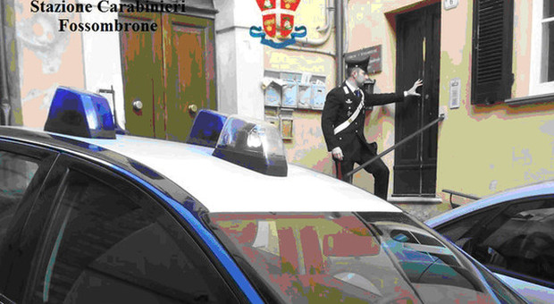 L'arrestato è stato eseguito dai carabinieri di Fossombrone