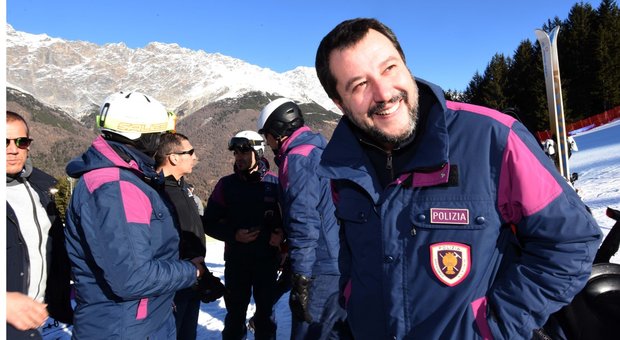 Matteo Salvini a Bormio