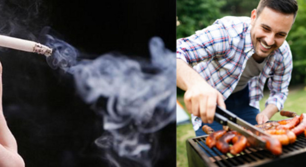 Fumi che provocano l'artrite: barbecue, sigarette, auto, stufe a legna e fornelli a gas sono pericolosi secondo una nuova ricerca