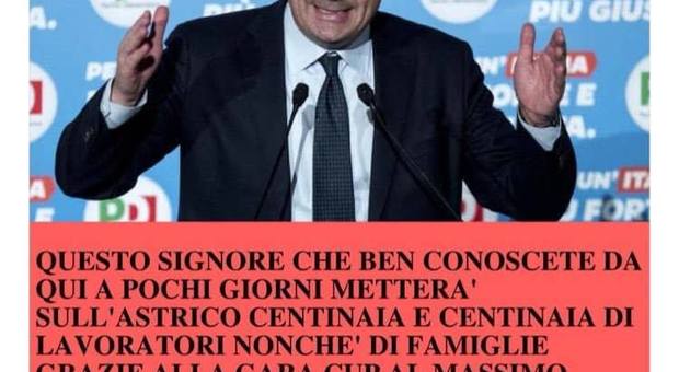 «Zingaretti metterà i lavoratori sull'astrico». Tweet gaffe di Barillari, subito rimosso