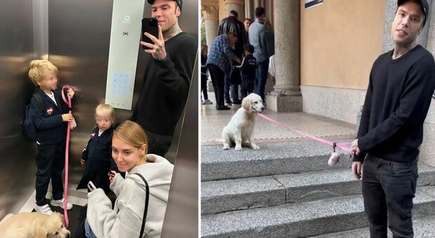 Chiara Ferragni, a scuola con il cane: «Paloma pronta per il torneo di parkour». Poi il «reset» prima di Parigi Fashion Week