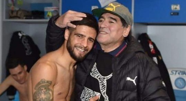 Maradona “perdona” Insigne: «Ma io qui ho scritto la storia»