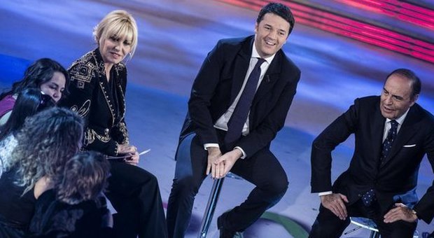 Renzi pop in tv: «Il futuro presidente? Saggio, non polemico e capace di unire»