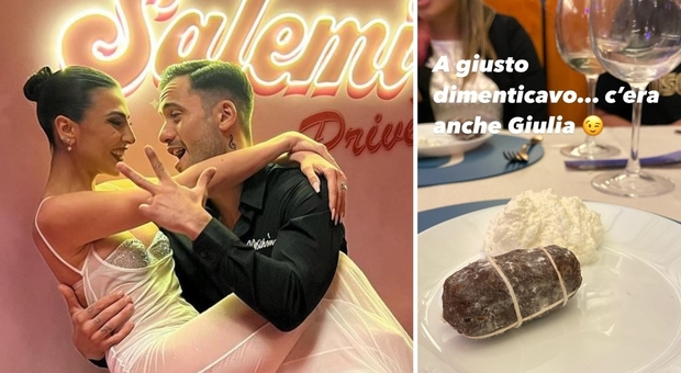 Giulia Salemi e Pierpaolo Pretrelli allo stesso ristorante, ma separati: coppia al capolinea?