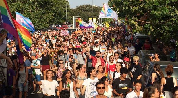 Un'immagine del Lazio Pride