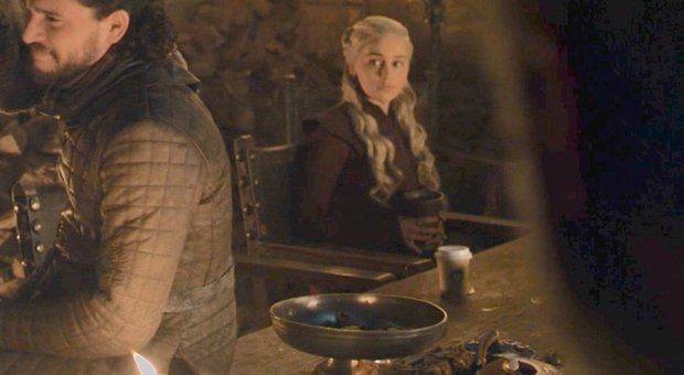 Daenerys Targaryen nella sena "incriminata"