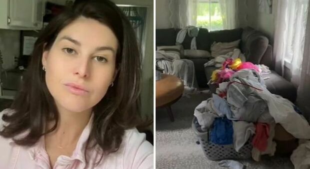 «Mio marito ha detto che non faccio niente a casa», e smette di pulire per due giorni: il video del caos