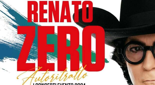 Renato Zero annuncia tre nuove date per il suo tour “Autoritratto-i concerti evento”