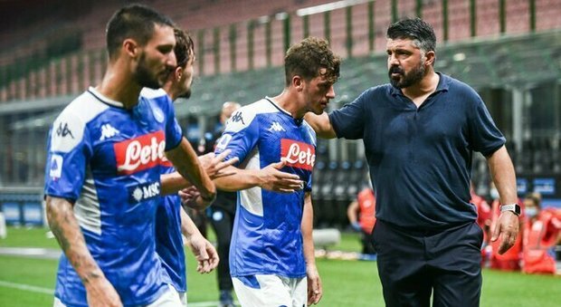 Inter-Napoli, Gattuso chiede l'anima: «Dalla squadra mi aspetto di più»