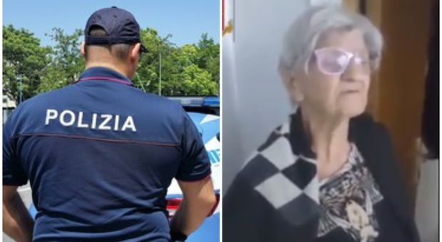 Senza cibo da due giorni, anziana soccorsa dalla polizia: «Mi hanno aiutato e portato da mangiare» VIDEO