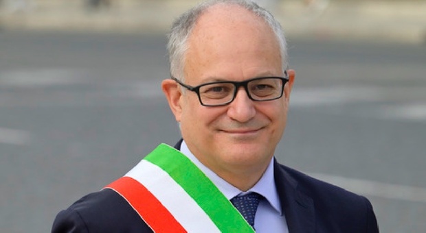 il sindaco di Roma Roberto Gualtieri